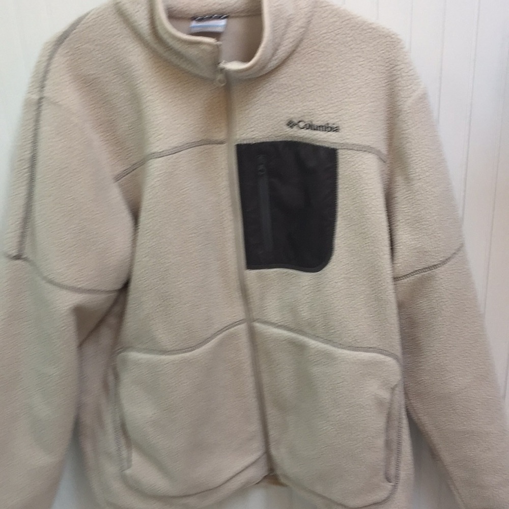 Columbia fleece zip jacket